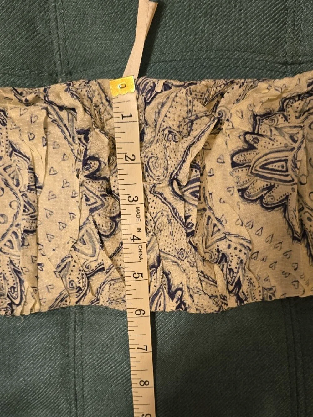 Anthropologie Boho Matching Set - Maxi Skirt & Bandeau Top | NWT Large